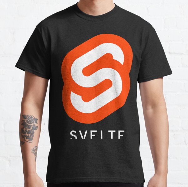 Svelte and the Black Classic T-Shirt
