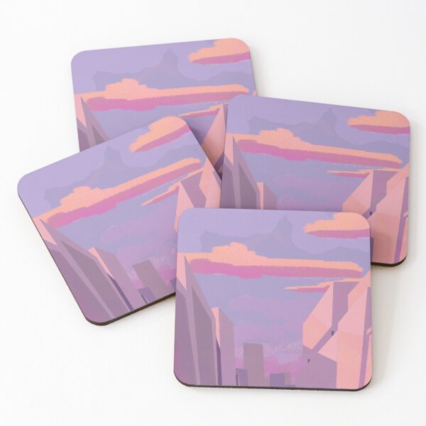 Item preview, Pastel Cityscape  designed and sold by PanFriedPeas.