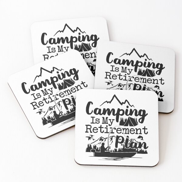 Item preview, Camping Is My Retirement Plan designed and sold by GravitiTees.