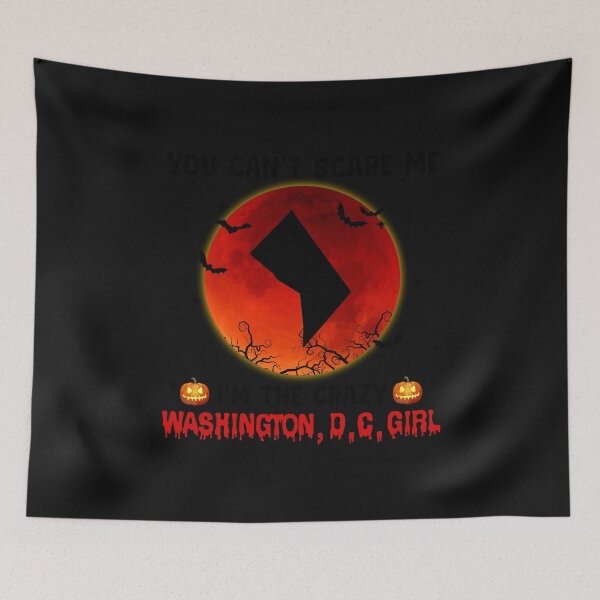 Item preview, You can't scare me I'm the crazy halloween Washington, D.C. designed and sold by JohnEPerez.