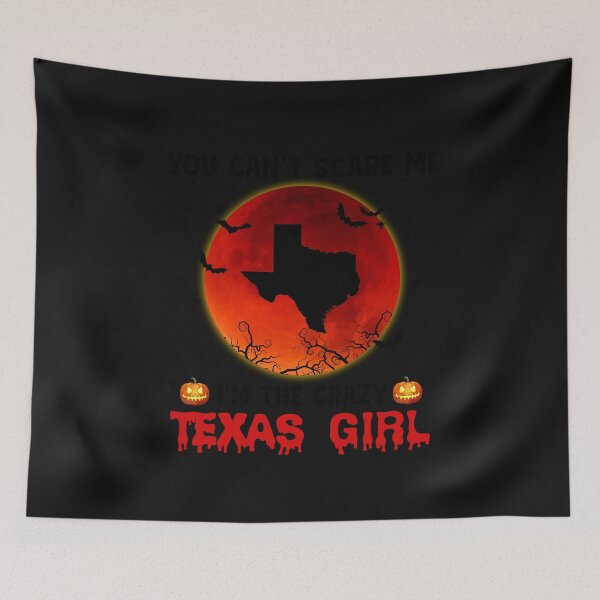 Item preview, You can't scare me I'm the crazy halloween Texas designed and sold by JohnEPerez.