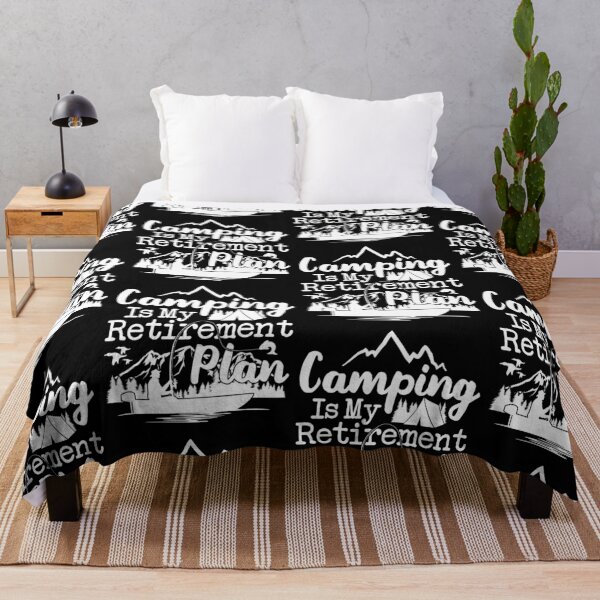 Item preview, Camping Is My Retirement Plan | Campground At The Lake designed and sold by GravitiTees.