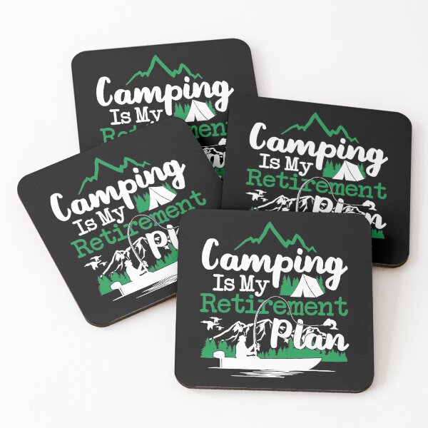 Item preview, Camping Is My Retirement Plan | Fishing Camp At The Lake designed and sold by GravitiTees.