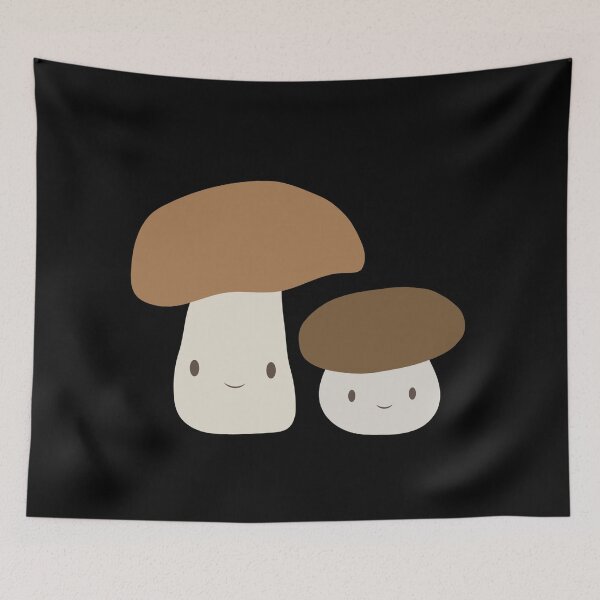 Item preview, Cute Happy Bolete Mushrooms designed and sold by KsbAesthetics.