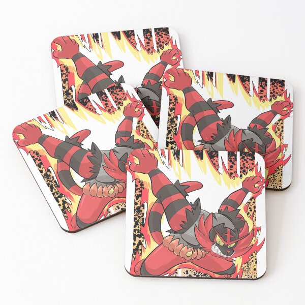 Item preview, Wrestling Fire Cat designed and sold by TokenDuelist.