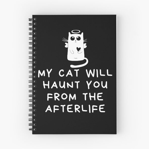 Item preview, My Cat Will Haunt You - Funny Evil Cat Lover designed and sold by BellaVille.