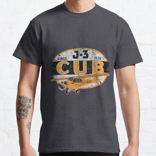 J-3 Cub "Since 1938" Classic Airplane Vintage Design | Pilot Tshirt Classic T-Shirt