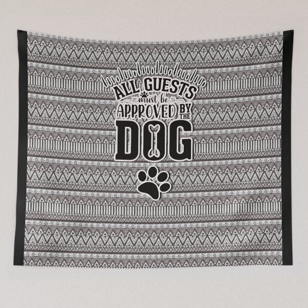 Item preview, All guests must be approved by the dog designed and sold by VichallanStudio.