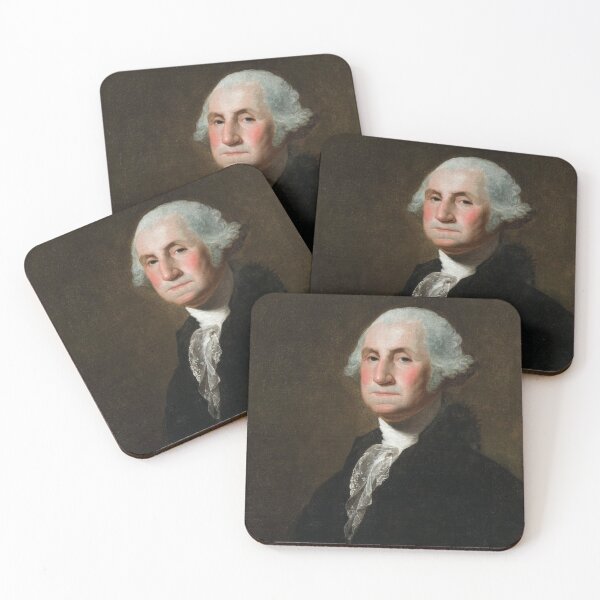 Item preview, George Washington Gilbert Stuart Portrait President USA Public Domain Reprint Photo Picture designed and sold by Lindseyideishi.