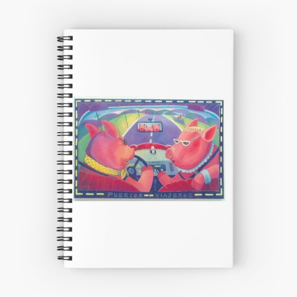 Item preview, Puercos Viajeros (Traveling Pigs) designed and sold by Lencho.