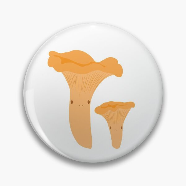 Item preview, Cute Happy Chanterelle Mushrooms designed and sold by KsbAesthetics.