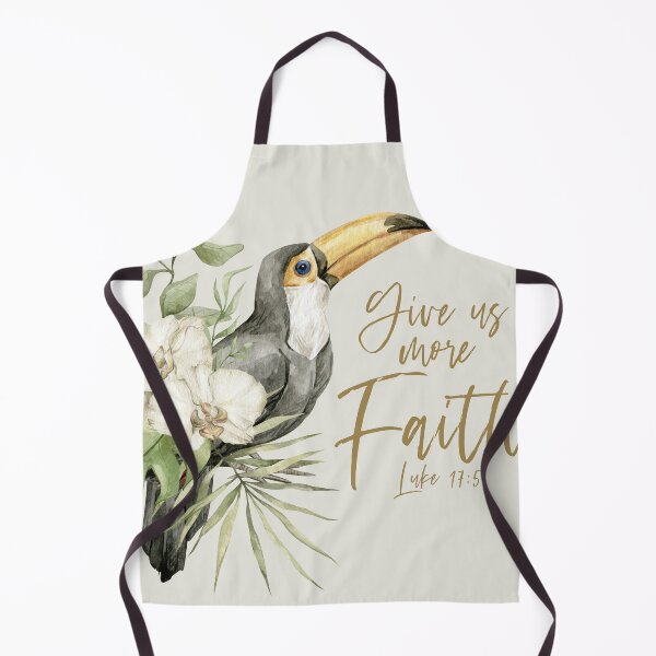 Item preview, GIVE US MORE FAITH (TOUCAN) designed and sold by Paper Bee Gift Shop.
