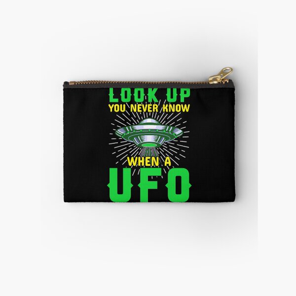 Item preview, Always Look Up You Never Know When A UFO Will Fly By designed and sold by ChromanautMerch.