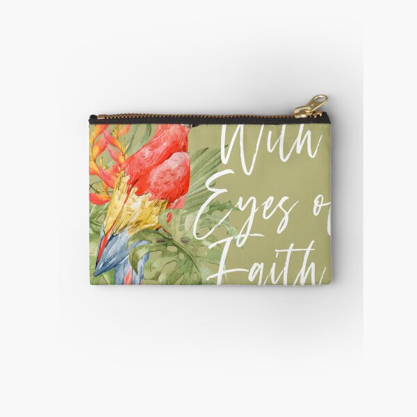 Item preview, WITH EYES OF FAITH (PARROT) designed and sold by Paper Bee Gift Shop.