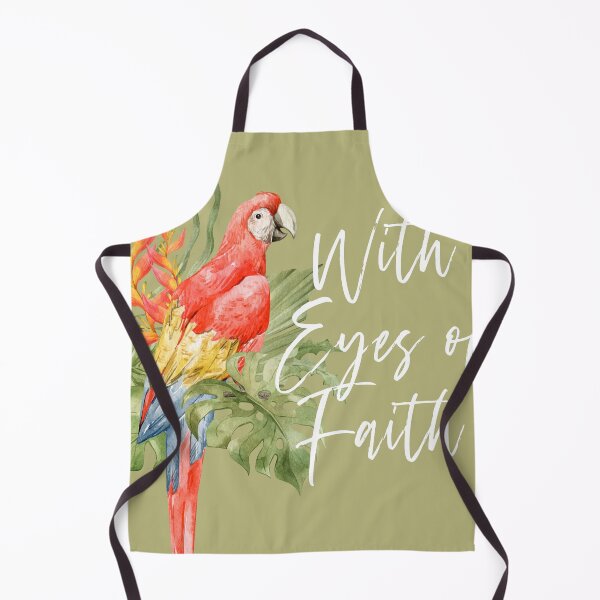 Item preview, WITH EYES OF FAITH (PARROT) designed and sold by Paper Bee Gift Shop.