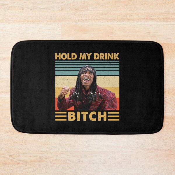 Item preview, Retro Rick James Hold My drink Bitch vintage designed and sold by feestnella.