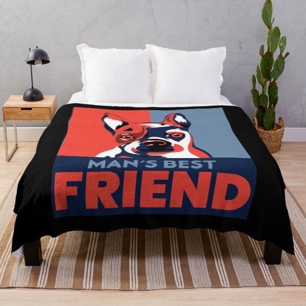 Item preview, Man's Best Friend - Cute Dog Design for Dog Lovers designed and sold by Rhu Creations.