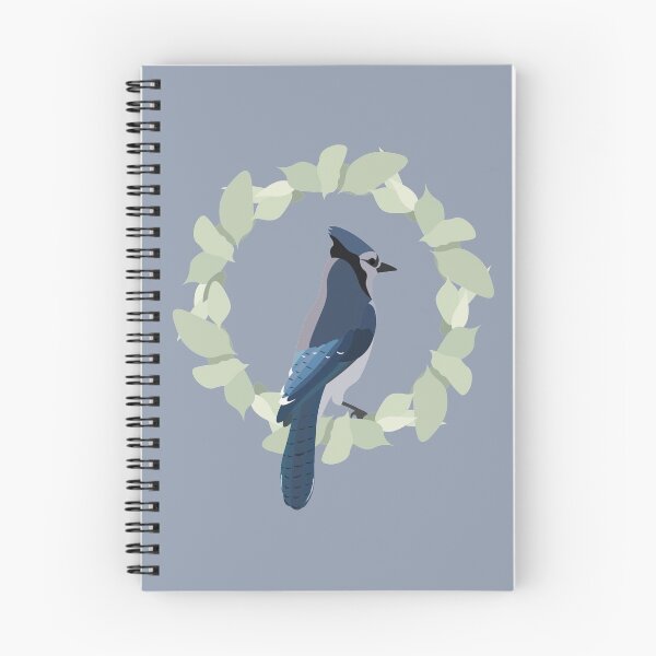 Item preview, Blue Jay en azul gris designed and sold by OneCreativePup.