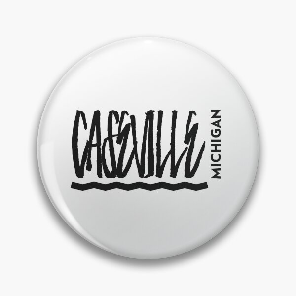 Item preview, Caseville Michigan Artsy Black Design designed and sold by Eleven-K.