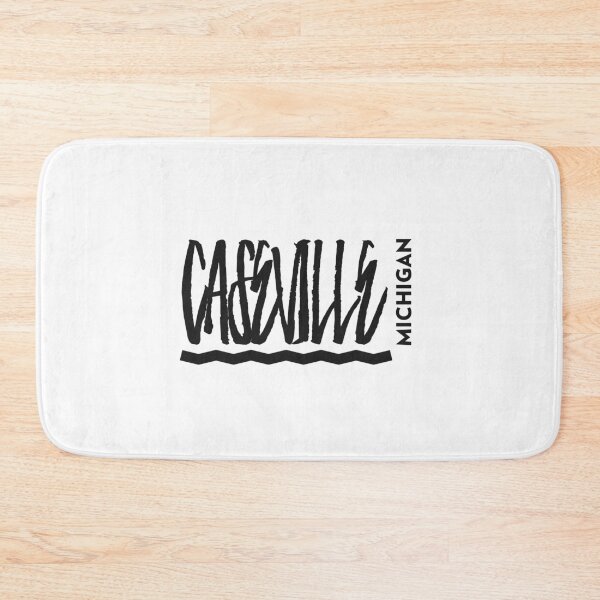 Item preview, Caseville Michigan Artsy Black Design designed and sold by Eleven-K.