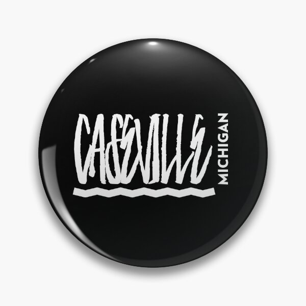 Item preview, Caseville Michigan Artsy White Design designed and sold by Eleven-K.