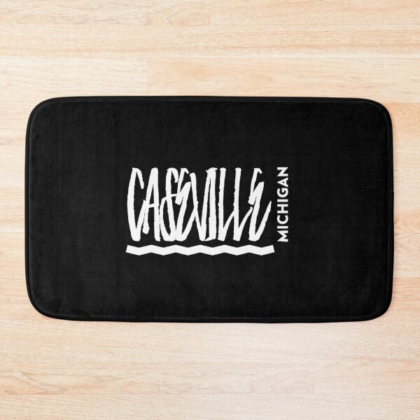 Item preview, Caseville Michigan Artsy White Design designed and sold by Eleven-K.