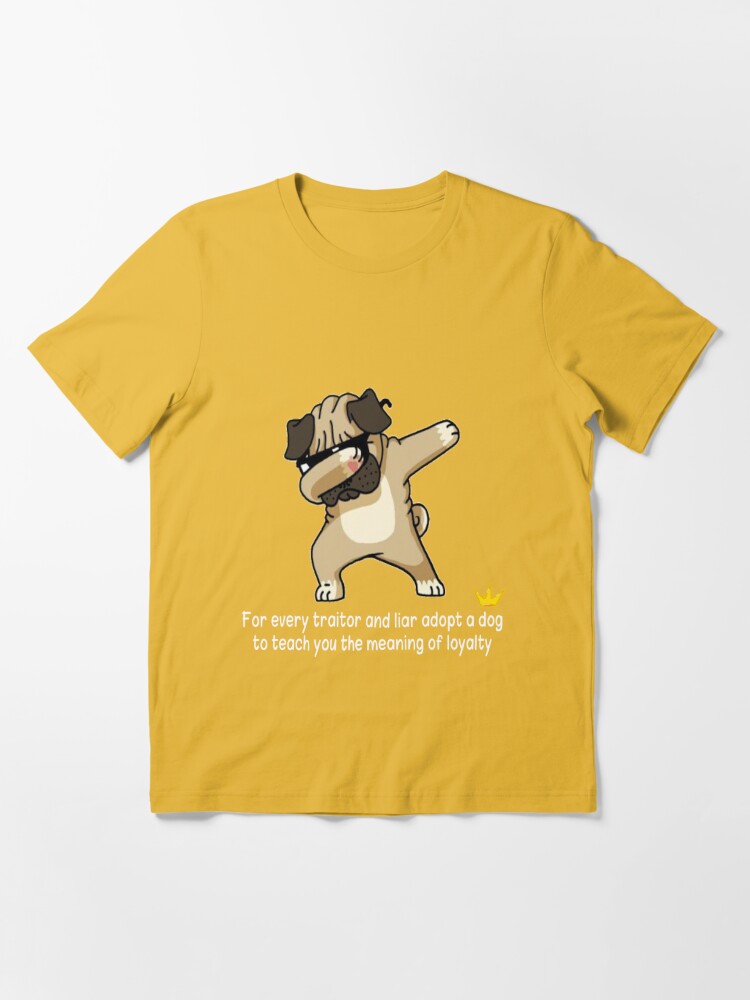 For every traitor and liar adopt a dog to teach you the meaning of loyalty  Sticker for Sale by Abidotshirt