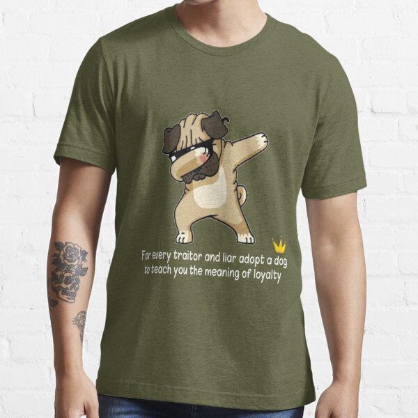 For every traitor and liar adopt a dog to teach you the meaning of loyalty  Sticker for Sale by Abidotshirt