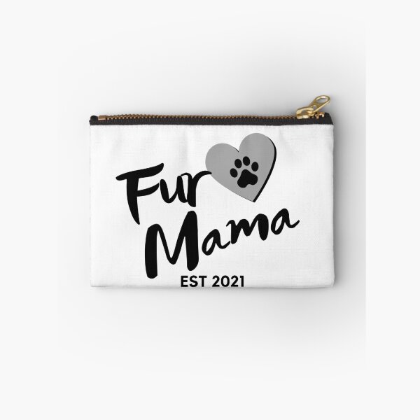 Artikelvorschau, Pelzmama. EST 2021. Niedliches Hundeliebhaber-Design. entworfen und verkauft von That Cheeky Tee.