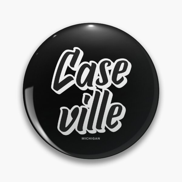 Item preview, Caseville Michigan Bubble Black and White Design designed and sold by Eleven-K.