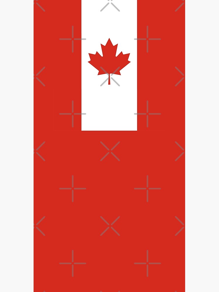 Canadian Flag Vertical Banner by asimplefool321