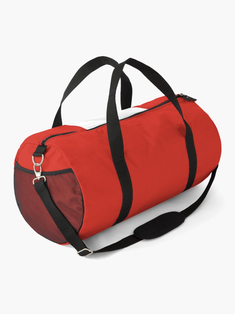Alternate view of Canadian Flag Vertical Banner Duffle Bag