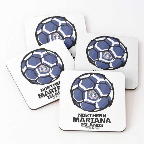Item preview, Northern Mariana Islands Football Country Flag designed and sold by KewaleeTee.