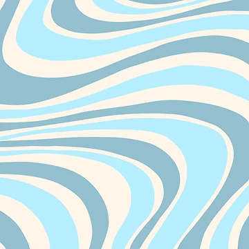 Artwork thumbnail, blue waves pattern by Florence O’Brien