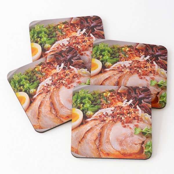 Item preview, Chashu Pork Ramen with Egg, Wood Ear, Green Onion designed and sold by NerdyByDesign.