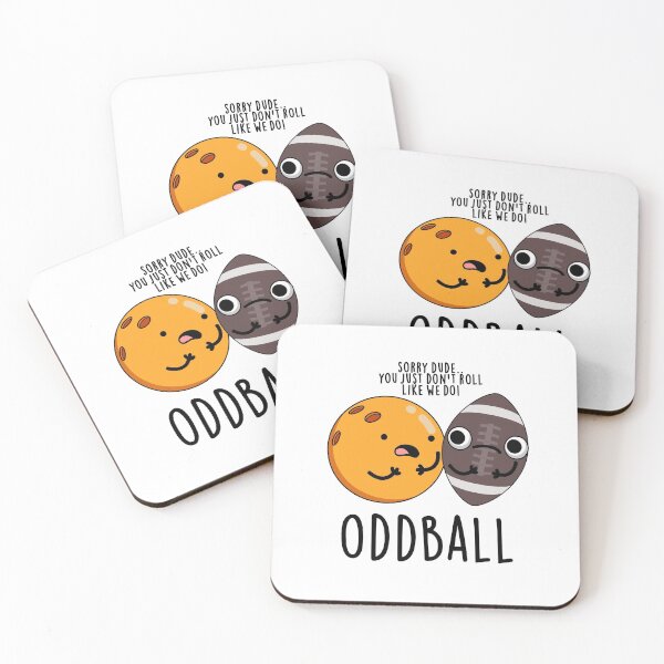 Item preview, Oddball Funny Football Puns  designed and sold by punnybone.