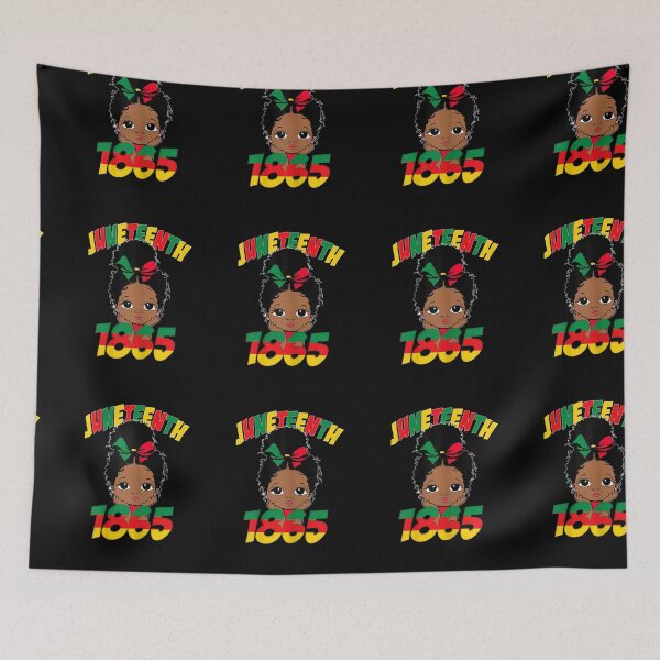 Item preview, Juneteenth Celebrating 1865 Cute Black Girls Kids designed and sold by jackbellart.