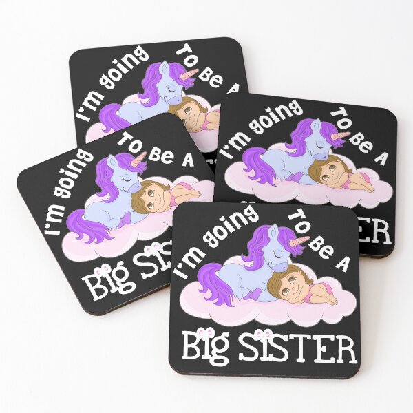 Item preview,  Im Going To Be A Big SISTER Unicorn  designed and sold by Tema EL.