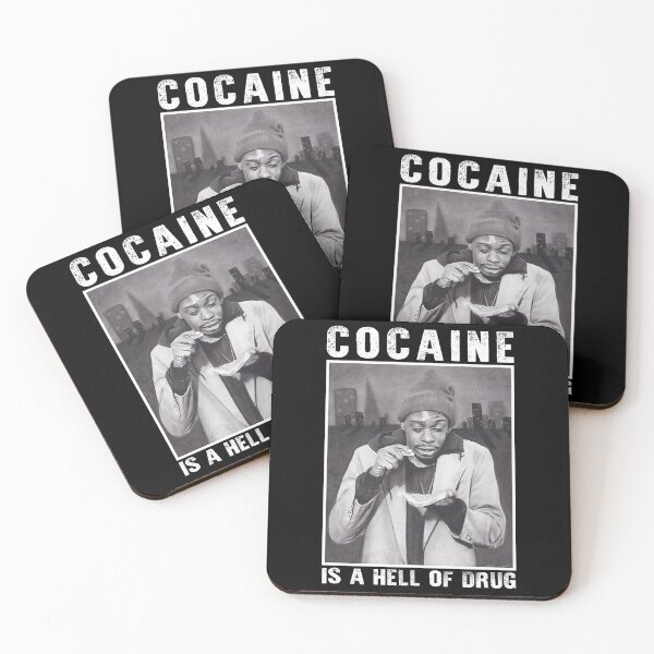 Item preview, Retro Classic Cocaine Is A Hell of A Drug designed and sold by feestnella.
