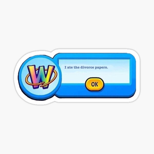 Item preview, webkinz notification designed and sold by cool stickerz.