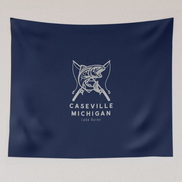 Item preview, Caseville Michigan Fishing Design designed and sold by Eleven-K.