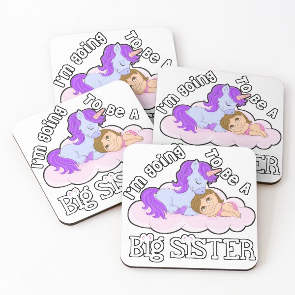 Item preview, Im Going To Be A Big SISTER Unicorn  designed and sold by Tema EL.