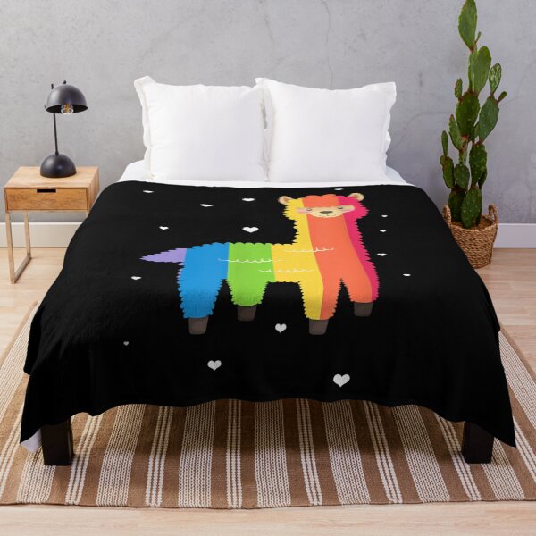 Artikelvorschau, Funny LGBT Flag Llama Gay Lesbian Rainbow T-Shirt entworfen und verkauft von Happy-Luxemb.