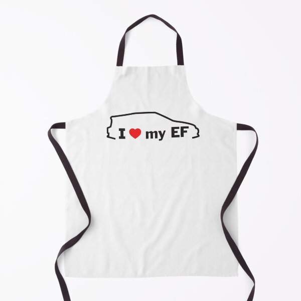 Item preview, Amo mi EF silueta Camiseta Honda Civic hatchback Corazón Rojo Blanco Negro designed and sold by Lindseyideishi.