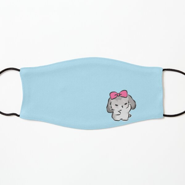 Luna the Bunnie in a bow Kids Mask