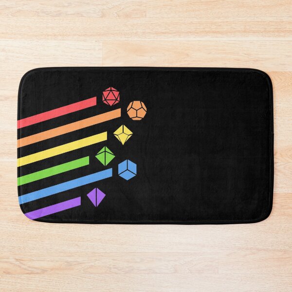 Item preview, Rainbow Dice Set Tabletop RPG Gaming designed and sold by pixeptional.