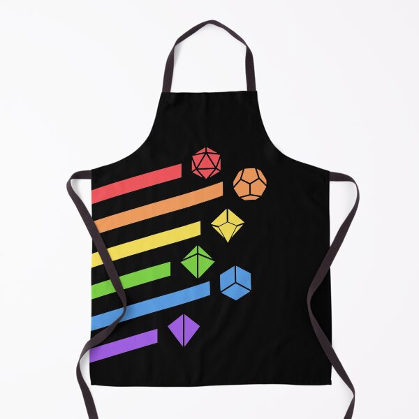 Item preview, Rainbow Dice Set Tabletop RPG Gaming designed and sold by pixeptional.
