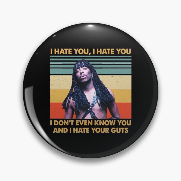 Item preview, Retro Dave chappelle rick james i hate you i don’t even know you and i hate your guts designed and sold by feestnella.