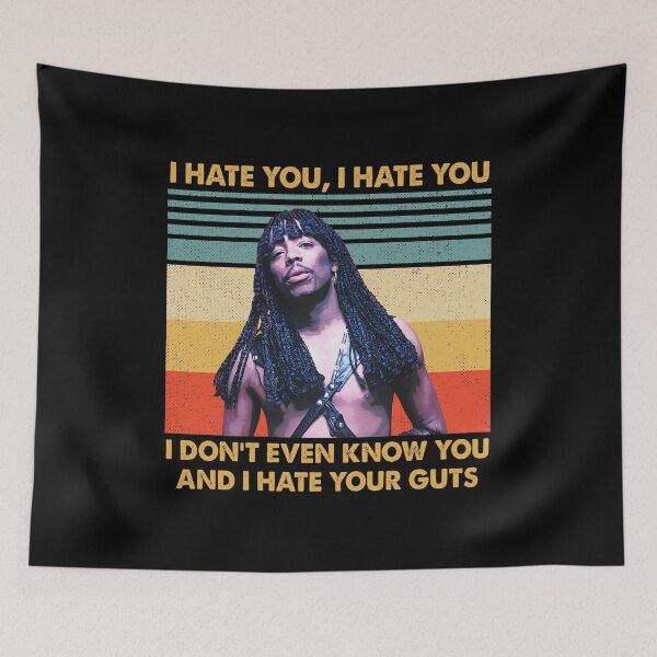 Item preview, Retro Dave chappelle rick james i hate you i don’t even know you and i hate your guts designed and sold by feestnella.