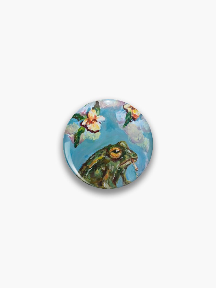 Banjo Frog Pin